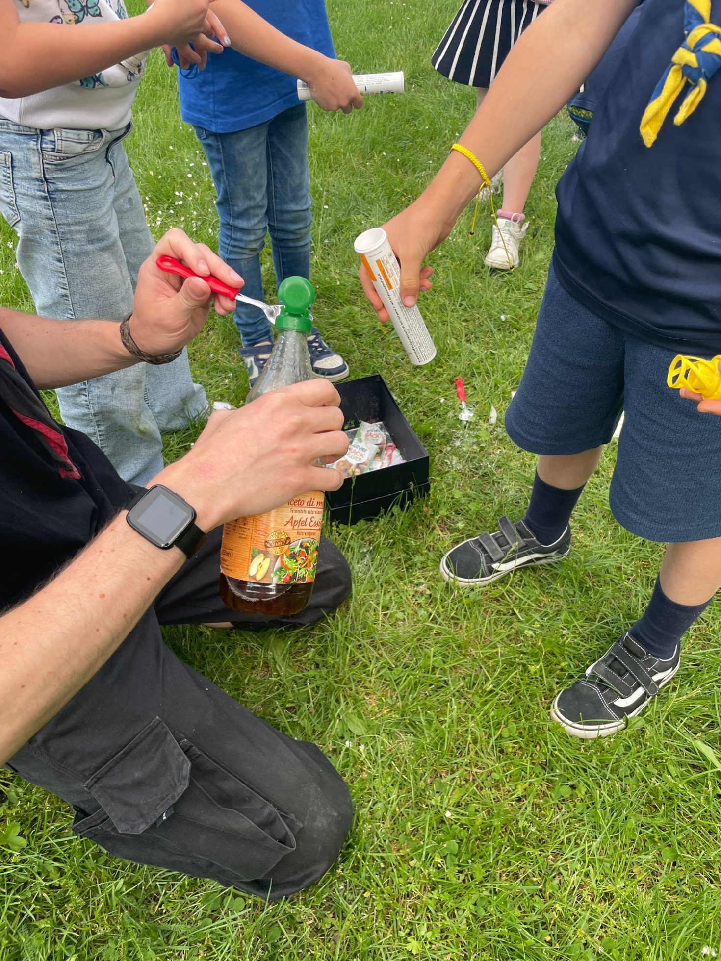 Read more about the article Experimente-Heimstunde bei den Bibern